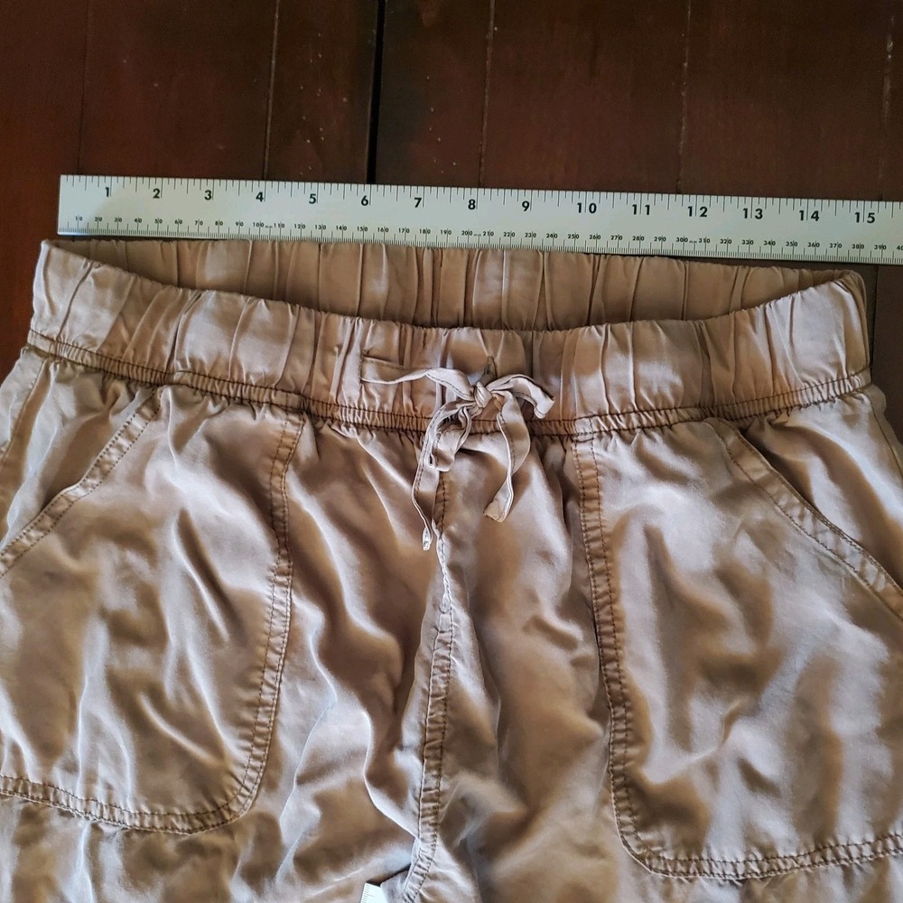 Thread and Supply Tencel Lyocell Cargo Joggers Cafe Mocha Size Medium - Picture 7 of 7